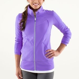 Lululemon Contempo Jacket in Power Purple size 4 NWT